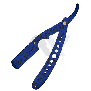 Navaja de Afeitar Profesional para Hombre, de Acero Inoxidable, con Mango Ergonómico, para Afeitado en Seco o Húmedo, con Logotipo Personalizado - Product Image 5