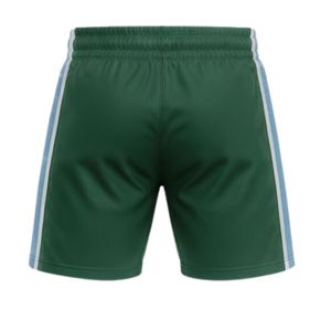 Men Olive <b>Green</b> Sublimated Ice Hockey Printed Shorts Polyester Drawstring Side Stripe Sports Shorts Performance Team Apparel - Product Image 2