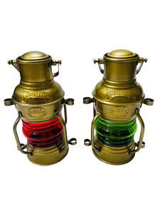 Lanterne Nautique Marine Vintage en Laiton, Lampe à Huile Maritime, Style Antique, Lumière Décorative Marine, Décoration de Maison Côtière - Product Image 2