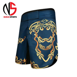 Meilleurs shorts de combat MMA personnalisés OEM en gros, unisexe, pour entraînement UFC et compétition, vêtements de boxe par sublimation, 100% polyester durable 2026 - Product Image 6