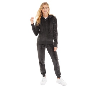 Ensemble de survêtement à capuche à manches longues nouveau style personnalisé de haute qualité pour femmes écologique grande taille pour la course à pied en gros - Product Image 1