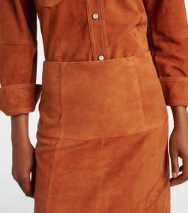 Fashion Genuine Leather A Line Skirt for Women Custom Luxury Soft Comfortable Stylish OEM ODM Bulk Order Sample Service - Product Image 6