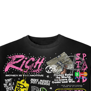 2027 Men's <b>Long</b> <b>Sleeve</b> <b>T</b>-<b>Shirt</b> Black Digital Print Street Style O-Neck Regular Fit Knitted Polyester - Product Image 2
