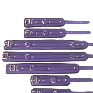 Menottes pour poignets et chevilles en véritable peau de mouton avec rembourrage doux, ajustement réglable, largeur de 4,5 cm - Product Image 6