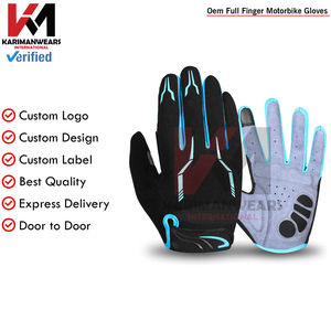 Guantes de Motocicleta Transpirables, Material Duradero, Ajuste Cómodo, Protección Reforzada en la Palma para Conducir - Product Image 2