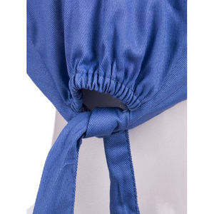 Wholesale Custom Logo Woven Cotton Surgical Hat Nurse Scrub Cap with Satin Lining Adjustable Size Unisex Ponytail Style - Product Image 5