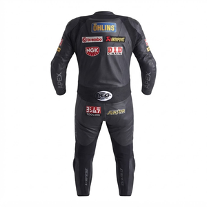 Traje de Motociclismo Zonda Pro de 1 Pieza para Hombre, Cuero Vacuno/Canguro Genuino, Estilo MotoCP, Nivel de Protección 2 - Product Image 2