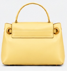 Sac à main élégant en cuir véritable de qualité supérieure pour femme, sac à bandoulière élégant pour tous les jours, grande capacité, bouton, OEM ODM - Product Image 3