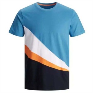 Camisetas Casuales de Punto para Hombre, Alta Calidad, 100% Algodón, Logotipo Personalizado, Color al por Mayor, Ropa Cómoda - Product Image 1