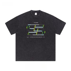 Camiseta de Anime Yu-Gi-Oh! Dark Yuugi, para Hombre y Mujer, Manga Corta, Algodón Lavado, Estilo Retro, Talla Grande, Harajuku - Product Image 3