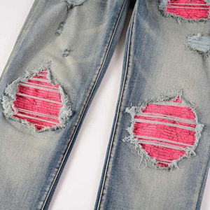 Jeans de Mezclilla para Hombre y Mujer, 100% Algodón, Secado Rápido, Corte Regular Vintage, Lavado Casual, Rectos, para Invierno y Verano, Varios Modelos - Product Image 4