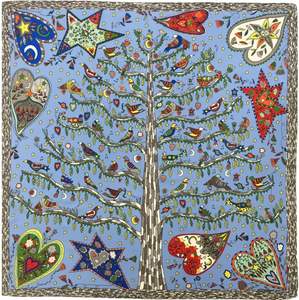 Foulard en Soie Imprimé Tendance pour Femme, Bandana Carré, Écharpe de Tête, Foulard pour Cheveux, Écharpe de Cou, Toucher Satiné Doux, Élégant et de Créateur - Product Image 4