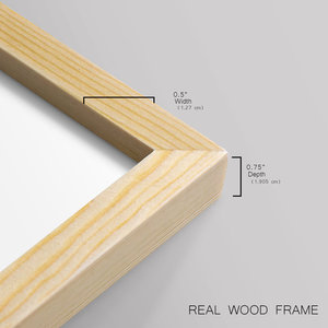 Décor d'océan encadré d'herbe de mer d'impression d'art de mur côtier en bois solide - Product Image 5