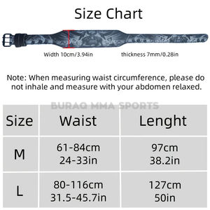 Cinturón de Levantamiento de Pesas para Entrenamiento en Gimnasio, Cinturón de Soporte de Fuerza con Logotipo Personalizado, Tamaño y Color por BURAQ MMA SPORTS - Product Image 2