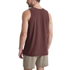 Débardeur de sport personnalisé pour hommes, vente en gros, avec logo sur mesure, respirant, sans manches, pour entraînement, musculation, fitness, OEM ODM - Product Image 4