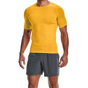 Camisetas de Gimnasio para Hombre Hechas a Medida, de Alta Calidad, Secado Rápido, Transpirables, Tela de Spandex/Poliéster, Corte Regular - Product Image 5