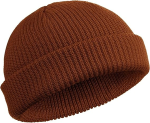 Gorro de Punto Unisex para Otoño e Invierno, Mezcla de Lana, Tejido de Ganchillo, Transpirable, Impermeable, Cálido, Informal - Product Image 1
