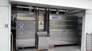 Exbio 3000Kg Broyeur de déchets alimentaires haute capacité en acier inoxydable avec moteur à engrenages et roulement pour utilisation mondiale - Product Image 4