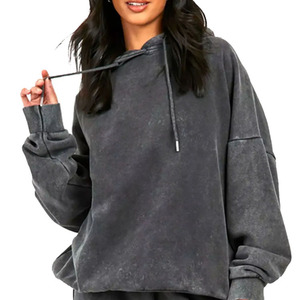 Drop Shoulder Leisurewear Pullover Tracksuits Women's Fitness Running And Casual Style Two Piece Hoodie & Joggers <b>Sweatpants</b> <b>Set</b> - Product Image 2
