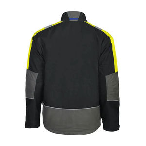 Veste de sécurité réfléchissante haute visibilité avec capuche, imperméable, coupe-vent, vêtements de travail d'extérieur pour toutes les saisons - Product Image 4