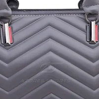 Tas Selempang Kulit Asli Wanita Elegan dengan Ritsleting, Stylish & Tahan Lama untuk Penggunaan Luar Ruangan, Dapat Dikustomisasi