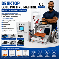 Máquina de envasado de pegamento AB de tamaño pequeño para escritorio, máquina de mezcla y llenado de pegamento de dos componentes de alta precisión para fabricación inteligente