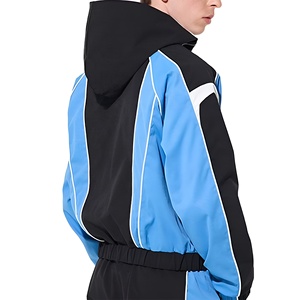 Survêtement pour homme de qualité supérieure, coupe-vent, tissu respirant, ensemble jogging avec sweat à capuche et pantalon, grande taille, streetwear décontracté, OEM - Product Image 4