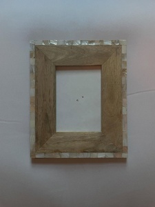 Marco de Fotos Moderno Hecho a Mano con Nácar, Ecológico, DIY, con Patrón de Azulejos, Artesanía Natural, para Fotos de Familia, Boda, Pareja, Nuevo - Product Image 3