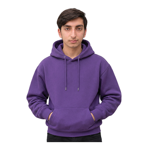 Sudadera con capucha personalizada para hombre, de forro polar grueso, estilo oversize, ropa urbana de marca privada para marcas de ropa y minoristas - Product Image 1