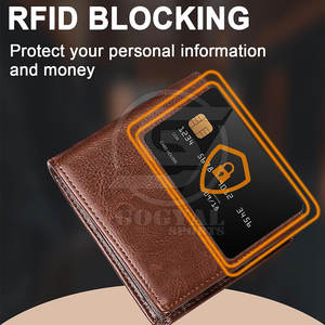 Portefeuilles en cuir de qualité supérieure sur mesure, fabrication directe d'usine, en stock - Product Image 5