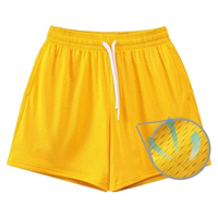 Pantalones Cortos de Pana Ecológicos Premium para Hombre, Ligeros, Cómodos, Transpirables, de Secado Rápido, con Spandex y Poliéster