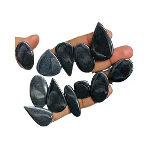 Venta al por mayor FAIJAN GEMS Colgante de cristal de obsidiana de formas variadas, Collar de cristal natural, Gemas sueltas pulidas para regalo y manualidades - Product Image 2