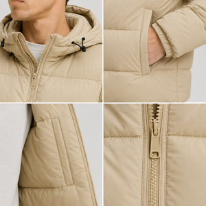 Insulated <b>puffer</b> <b>jacket</b> designed for modern comfort and dependable warmth with <b>lightweight</b> performance for outdoor and urban lif - Product Image 5