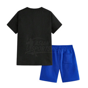 Vente directe d'usine : Ensemble de t-shirts confortables, respirants, faciles à porter, surface douce, vêtements élégants pour adultes - Product Image 2