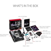 Büro-Gaming-Desktop-Computer-System Komponenten Small Form Factor X670E-I WIFI 6E AM5 LGA 1718 Mini ITX Gaming-Motherboard