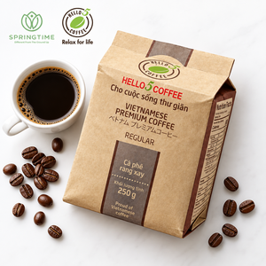 Del Grano al Vaso: Café Molido Vietnamita Regular Hello5 de Fábrica en Vietnam - Product Image 3