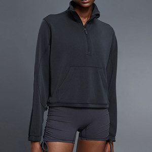 Wearpex – Nouveauté Automne : Sweat-shirts Polaires Femme, Tenues Décontractées, Pulls à Demi-Zip, Col Montant, Capuches à Quarts de Zip avec Poches - Product Image 3