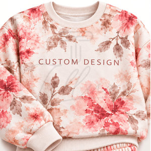 Wholesale Comfortable Sweatsuits <b>Women</b> Casual Sweatshirt Custom Plain <b>Women's</b> Tracksuits <b>Sweat</b> <b>suit</b> - Product Image 4