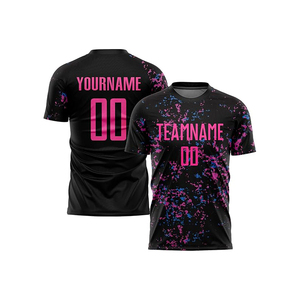 Custom <b>Soccer</b> Uniform Set Sublimated Jersey Shorts Team Kit 100% Polyester Moisture Wicking Adult Crew Neck Unisex - Product Image 2