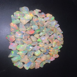 Ópalo Etíope de Alta Calidad, en Bruto, con Gran Intensidad de Color, Gema Natural Multicolor, Tamaños Variados, Lote al por Mayor, Certificado por Terceros, Sin Orificio - Product Image 4