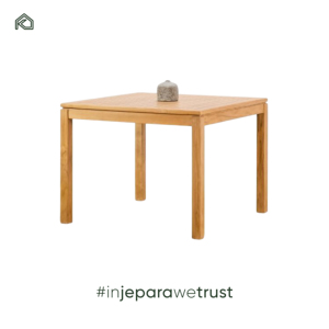 Ensemble de salle à manger d'extérieur en teck massif, fait main, moderne, écologique, confortable, pour jardin, patio, restaurant, hôtel, villa, mobilier OEM - Product Image 4