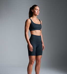 Women's <b>Athletic</b> Yoga Shorts Breathable Seamless High Waist Fitness Gym Workout Shorts - Product Image 3
