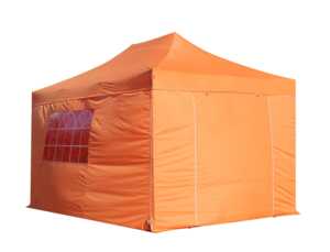 Gazebos pliants robustes en acier - Abri extérieur quatre saisons en tissu Oxford imperméable pour exposition, campagne et usage sportif - Product Image 2