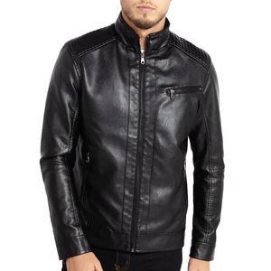 Fabricante Profesional de Chaquetas de Cuero Genuino para Hombre de Alta Calidad, Chaquetas de Cuero 100% Genuino para Hombre en Oferta - Product Image 1