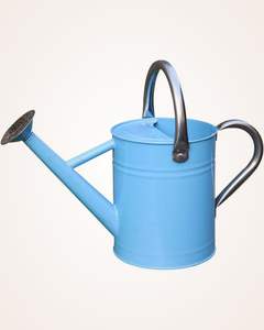 Regadera de jardín de metal elegante para exteriores, resistente a la corrosión, diseñada para el mantenimiento a largo plazo de flores y arbustos. - Product Image 6