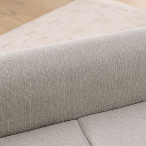 Divano per Animali Domestici Oversize dal Design Rettangolare Moderno, Comodo con Schienale e Braccioli, Morbido Cuscino Beige per Cani di Taglia Media/Grande - Product Image 6