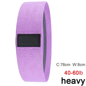 Bande de Résistance en Tissu Polyester Antidérapant Robuste pour Entraînement de Force et Exercices de Hanche - Product Image 3