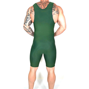 High Quality Custom Printed Breathable <b>Wrestling</b> <b>Singlets</b> for <b>Men</b> with UV Protection Soft Fabric Made for Training - Product Image 3