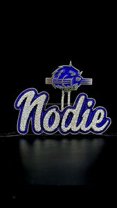 Pendentif Hip Hop populaire en argent sterling 925, avec moissanite, design personnalisé de lettres glacées, plaqué or, émail, diamant comme pierre principale, pour soirée, IGI - Product Image 6