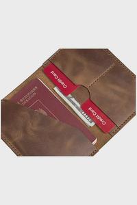 Porta Pasaportes Personalizado de Cuero Genuino, Ecológico, Unisex, con Bloqueo RFID, de Lujo, Modelo PTH-0101, Venta al Por Mayor - Product Image 5